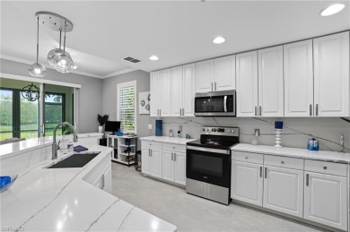 Rarely available, this exquisite residence at 10020 Valiant Ct on Miromar Lakes Golf Club in Florida - for sale on GolfHomes.com, golf home, golf lot