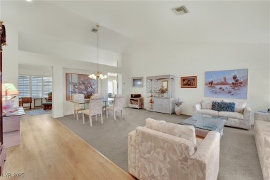 This home sits on a gorgeous corner lot property in Sun City on Highland Falls Golf Club in Nevada - for sale on GolfHomes.com, golf home, golf lot