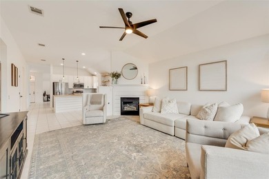 Set against the scenic 10th fairway of the Golf Club at Fossil on The Golf Club at Fossil Creek in Texas - for sale on GolfHomes.com, golf home, golf lot