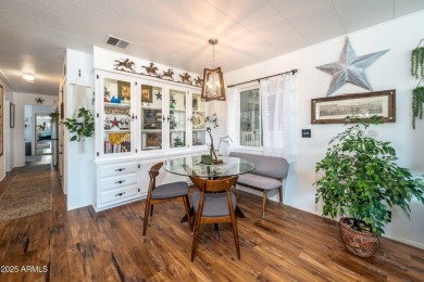 This charming and well-maintained, recently updated 2-bedroom on Fountain of the Sun Country Club in Arizona - for sale on GolfHomes.com, golf home, golf lot