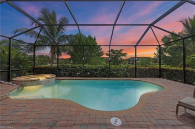 This highly desirable Maria model showcases a wide eastern lake on Bonita National Golf Course in Florida - for sale on GolfHomes.com, golf home, golf lot