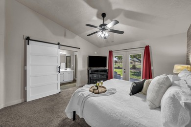 Perfectly positioned along the par-5 10th fairway, this darling on Sky Mountain Golf Course in Utah - for sale on GolfHomes.com, golf home, golf lot