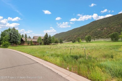 Build your dream home along the third fairway on a level 0 on Aspen Glen Club in Colorado - for sale on GolfHomes.com, golf home, golf lot