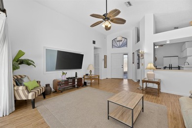 Step into this beautifully maintained 2-bedroom, 2-bath home on Sandpiper Golf Club in Florida - for sale on GolfHomes.com, golf home, golf lot