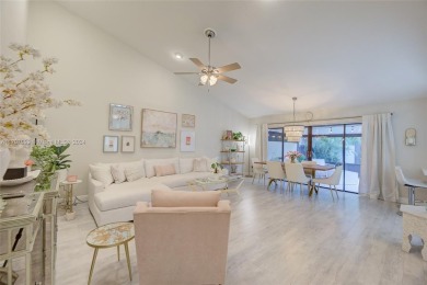 Find paradise in this elegantly updated, bright & airy 2bed on Delray Beach Golf Club in Florida - for sale on GolfHomes.com, golf home, golf lot