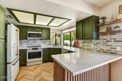 New Price $449,900. Remodeled home on the 16th tee box of The on Westbrook Village Golf Club in Arizona - for sale on GolfHomes.com, golf home, golf lot