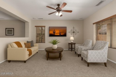 Move-in-ready home nestled in the serene and sought-after on Copper Canyon Golf Club in Arizona - for sale on GolfHomes.com, golf home, golf lot