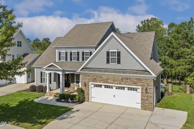 Welcome to this stunning luxury custom home built by Wardson on The Club At Twelve Oaks in North Carolina - for sale on GolfHomes.com, golf home, golf lot