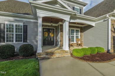 Welcome to this stunning luxury custom home built by Wardson on The Club At Twelve Oaks in North Carolina - for sale on GolfHomes.com, golf home, golf lot