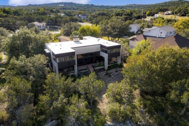 A stunning blend of retro charm and modern sophistication awaits on Pedernales Country Club in Texas - for sale on GolfHomes.com, golf home, golf lot