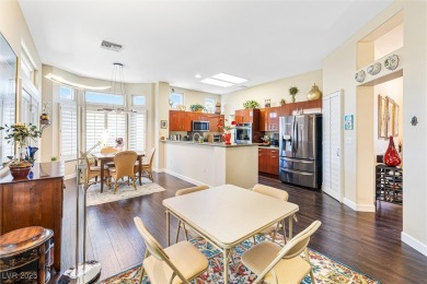 Beautifully maintained Sun City Summerlin gem on a PREMIUM on Highland Falls Golf Club in Nevada - for sale on GolfHomes.com, golf home, golf lot