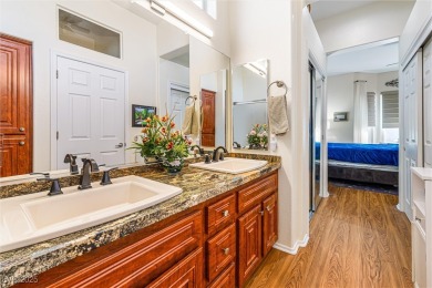 Beautifully maintained Sun City Summerlin gem on a PREMIUM on Highland Falls Golf Club in Nevada - for sale on GolfHomes.com, golf home, golf lot