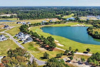 LOCATION! Homesite 21 offers a fantastic view overlooking the on Bay Creek Golf Club in Virginia - for sale on GolfHomes.com, golf home, golf lot