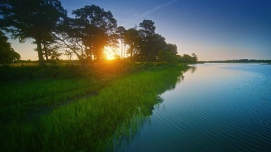 LOCATION! Homesite 21 offers a fantastic view overlooking the on Bay Creek Golf Club in Virginia - for sale on GolfHomes.com, golf home, golf lot