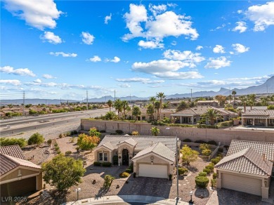 Beautifully maintained Sun City Summerlin gem on a PREMIUM on Highland Falls Golf Club in Nevada - for sale on GolfHomes.com, golf home, golf lot