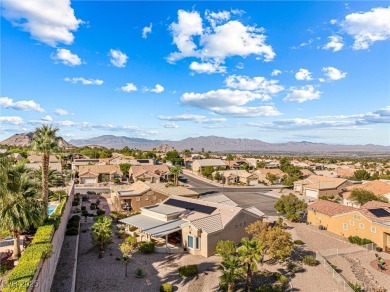 Beautifully maintained Sun City Summerlin gem on a PREMIUM on Highland Falls Golf Club in Nevada - for sale on GolfHomes.com, golf home, golf lot