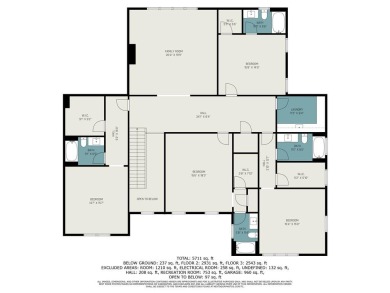 Set on a sprawling 1-acre lot in an established, tree-lined on Dunwoody Country Club in Georgia - for sale on GolfHomes.com, golf home, golf lot