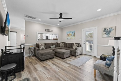 STUNNING 4 BED/4 BATH LAKEFRONT RAISED BEACH HOUSE WITH TONS OF on Prestwick Country Club in South Carolina - for sale on GolfHomes.com, golf home, golf lot