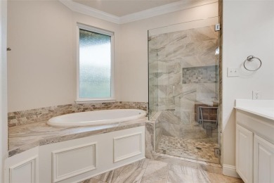Step into timeless elegance with this stunning Tuscan villa in on The Golf Club at Resort Eagle Mountain Lake in Texas - for sale on GolfHomes.com, golf home, golf lot