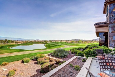 Move-in ready Golf Villa with Strip and mountain views! This on Revere Golf Club in Nevada - for sale on GolfHomes.com, golf home, golf lot