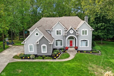 Custom built home in desired Woods of Gray Eagle on a beautiful on  in Indiana - for sale on GolfHomes.com, golf home, golf lot