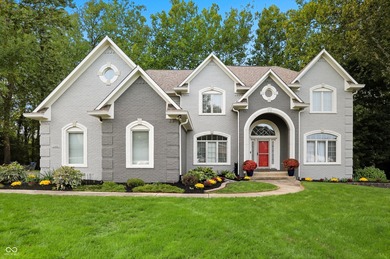 Custom built home in desired Woods of Gray Eagle on a beautiful on  in Indiana - for sale on GolfHomes.com, golf home, golf lot