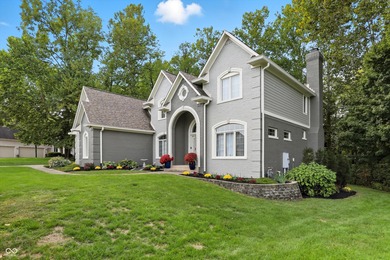 Custom built home in desired Woods of Gray Eagle on a beautiful on  in Indiana - for sale on GolfHomes.com, golf home, golf lot