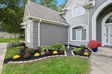 Custom built home in desired Woods of Gray Eagle on a beautiful on  in Indiana - for sale on GolfHomes.com, golf home, golf lot