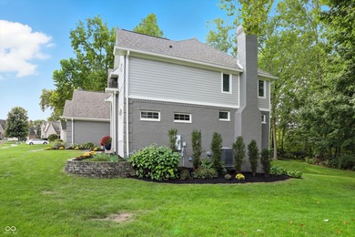 Custom built home in desired Woods of Gray Eagle on a beautiful on  in Indiana - for sale on GolfHomes.com, golf home, golf lot