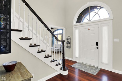 Custom built home in desired Woods of Gray Eagle on a beautiful on  in Indiana - for sale on GolfHomes.com, golf home, golf lot