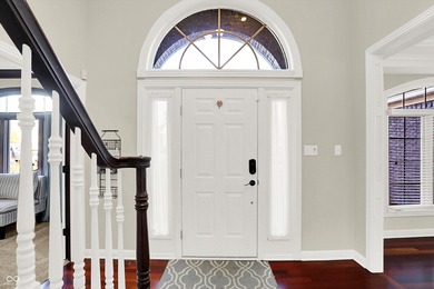 Custom built home in desired Woods of Gray Eagle on a beautiful on  in Indiana - for sale on GolfHomes.com, golf home, golf lot