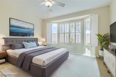 Resort like living in this fabulous 55+ community in Summerlin on Siena Golf Club in Nevada - for sale on GolfHomes.com, golf home, golf lot