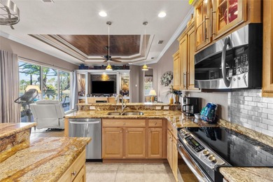 Enjoy the charm of this Italian villa-inspired, beautifully on Stoneybrook Golf Club At Heritage Harbour in Florida - for sale on GolfHomes.com, golf home, golf lot