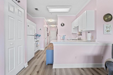 This stunning second-floor 1-bedroom, 1.5-bath condo offers on Myrtlewood Golf Course and Club  in South Carolina - for sale on GolfHomes.com, golf home, golf lot