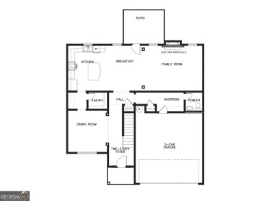 The Chesire Plan built by Stephen Elliott Homes. Quick Move-In! on Chimney Oaks Golf Club in Georgia - for sale on GolfHomes.com, golf home, golf lot