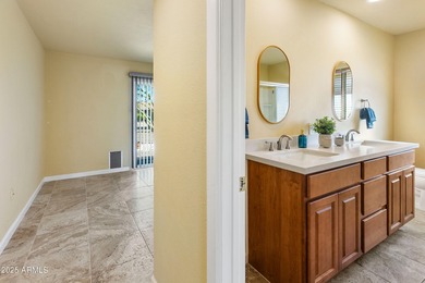 Welcome Home to Effortless Living! This immaculate 3-bedroom on PalmBrook Country Club in Arizona - for sale on GolfHomes.com, golf home, golf lot