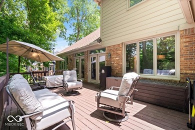 If houses were golf scores, this home is a Hole In One on Old Oakland Golf Club in Indiana - for sale on GolfHomes.com, golf home, golf lot