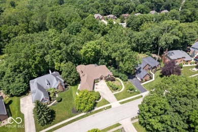 If houses were golf scores, this home is a Hole In One on Old Oakland Golf Club in Indiana - for sale on GolfHomes.com, golf home, golf lot