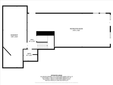 If houses were golf scores, this home is a Hole In One on Old Oakland Golf Club in Indiana - for sale on GolfHomes.com, golf home, golf lot