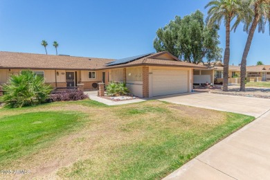 Check out this charming 2-bedroom Gemini home in the active on Sun City Country Club in Arizona - for sale on GolfHomes.com, golf home, golf lot