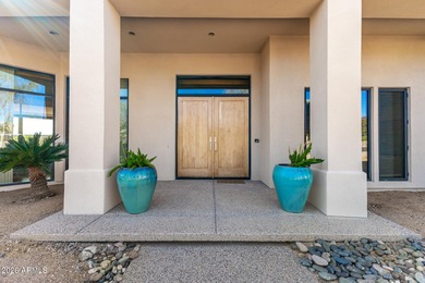 Stunning contemporary single story desert retreat in on Rio Verde Country Club - Quail Run in Arizona - for sale on GolfHomes.com, golf home, golf lot