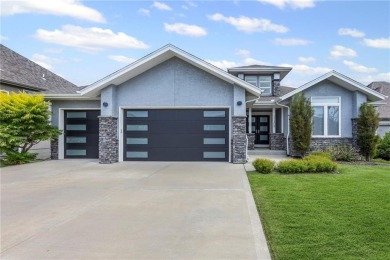 Contemporary Custom home in coveted Chapel Hill neighborhood. 1 on Heritage Park Golf Course in Kansas - for sale on GolfHomes.com, golf home, golf lot
