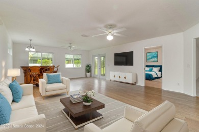 Located in a military country club, this expanded Austin model on Indian River Colony Club in Florida - for sale on GolfHomes.com, golf home, golf lot