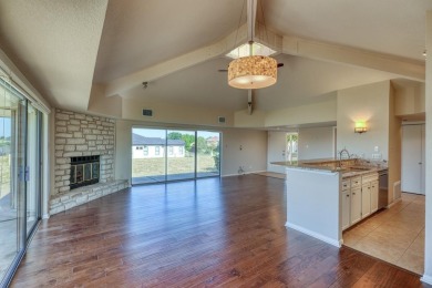 Welcome to this charming single-level townhome at Escape West in on Apple Rock Golf Course - Horseshoe Bay in Texas - for sale on GolfHomes.com, golf home, golf lot