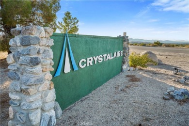 Welcome to this stunning custom-built estate in the highly on Crystalaire Country Club in California - for sale on GolfHomes.com, golf home, golf lot