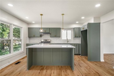 Looking for a better-than-brand-new home? This fully remodeled on National Golf Club of Kansas City in Missouri - for sale on GolfHomes.com, golf home, golf lot