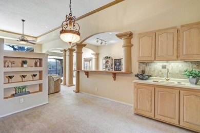 Rare opportunity to own a true single-story, detached home in on Tanoan Country Club in New Mexico - for sale on GolfHomes.com, golf home, golf lot