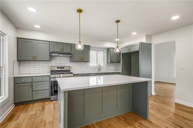 Looking for a better-than-brand-new home? This fully remodeled on National Golf Club of Kansas City in Missouri - for sale on GolfHomes.com, golf home, golf lot