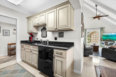 Amazing top floor unit with vaulted ceiling and gulf views! on Seascape Golf Course in Florida - for sale on GolfHomes.com, golf home, golf lot