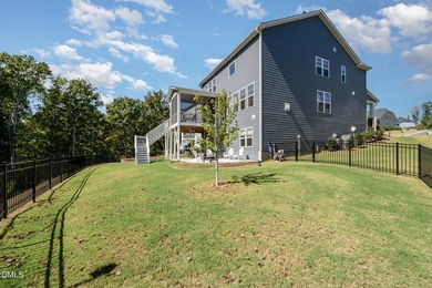 Tucked at the end of a peaceful cul-de-sac in the coveted Legacy on The Preserve At Jordan Lake Golf Club in North Carolina - for sale on GolfHomes.com, golf home, golf lot